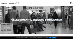 Desktop Screenshot of esbjerg-storcenter.dk